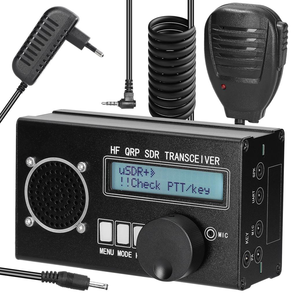 USDR uSDX 8-полосный SDR всережимный высокочастотный SSB QRP трансивер с индикатором мощности и КСВ