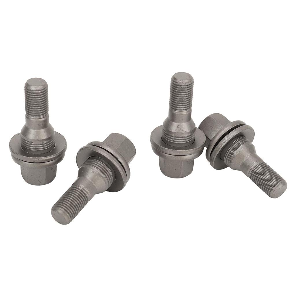 4pcs 17mm Hex Wheel Lug Bolts 003549817 Tire Nuts Studs for Peugeot 206 207 208 308 407, Multi-Functional Home Accessories