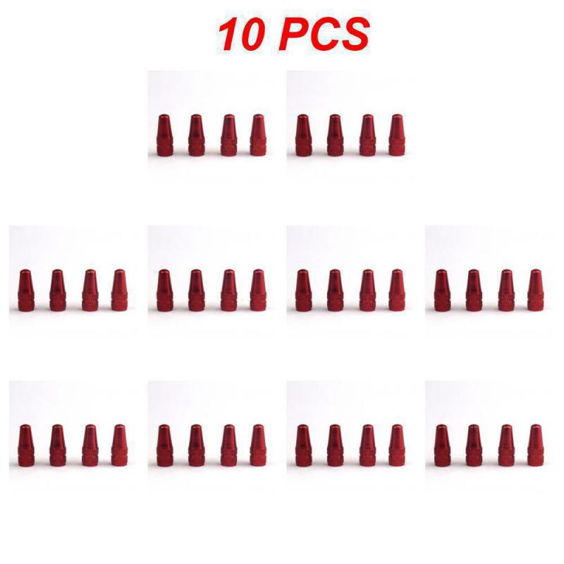 10/20 шт. колпачки для вентилей шин универсальные портативные для французских насадок из алюминиевого сплава для автомобилей мотоциклов пылезащитный чехол