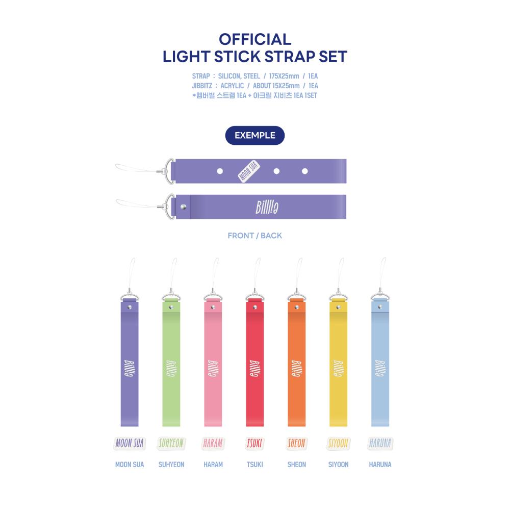Billie POP-UP Store Набор ремней для световых палочек