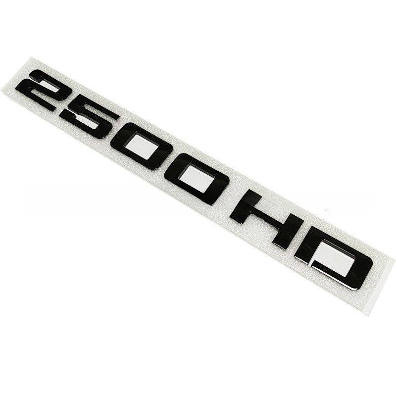 Suitable for chevrolet gMC 2500HD modified three-dimensional car logo sILVeRAdO tAHOE body labeling