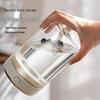 Mongdio Automatic Exhaust Glass Coffee Storage Jar