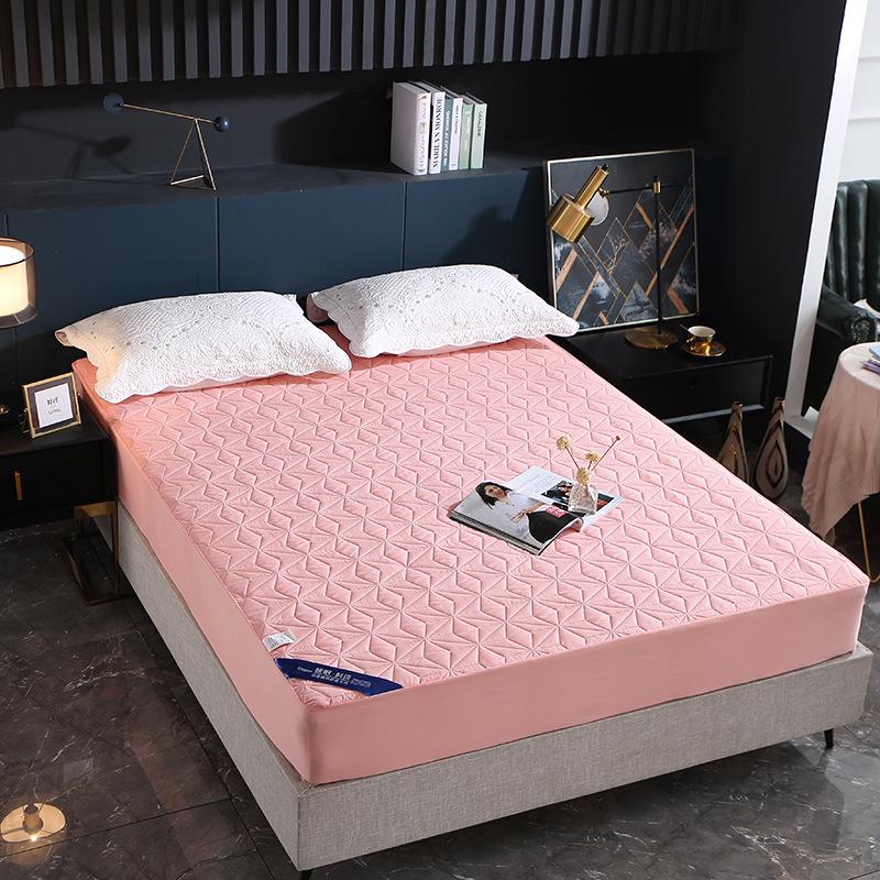 Стеганый водонепроницаемый натяжной наматрасник - Защита от мочи и грязи для Simmons, отелей и гостевых домов
