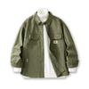Весенняя новая американская ретро рабочая рубашка-куртка мужская новая свободная рубашка с длинным рукавом