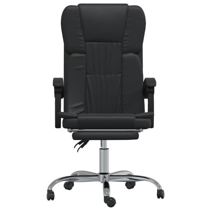 VidaXL Reclining Office Armchair Reclining Seat Computer Chair Adjustable Backrest and Footrest Office Furniture 349619