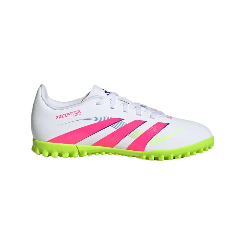 adidas Predator Club Полиэстер Кожа TF Модные Простые Красивые Трендовые Детские Футбольные Бутсы Детские Футбольные Бутсы Белый ID3806