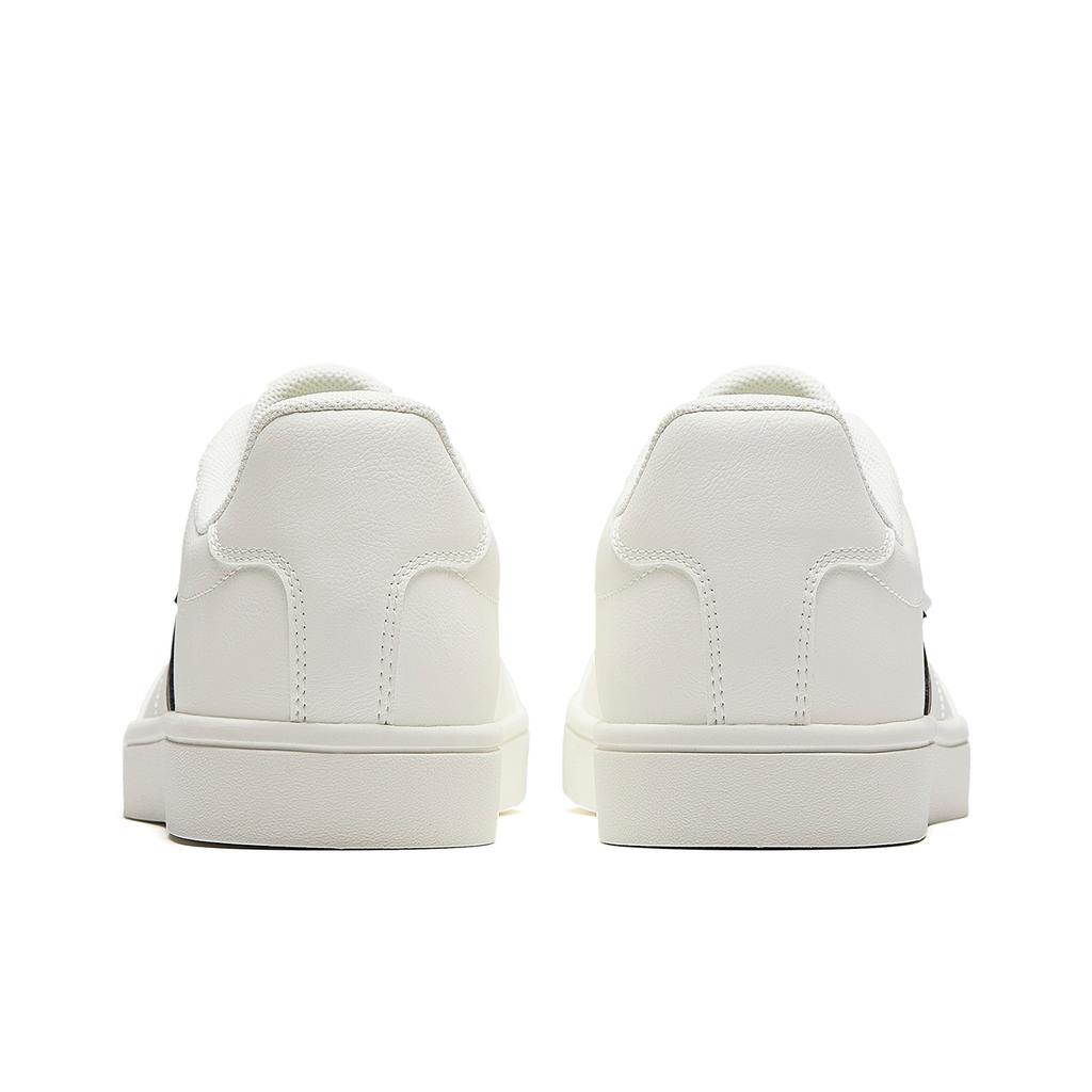 Anta Vitality Classic Retro Campus Life Fashion Универсальные низкие кроссовки Мужские кроссовки Слоновая кость Базовый черный 912618099-2