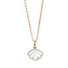 New 925 Sterling Silver Style, Light Luxury, A Lifetime White Mother-of-pearl Collarbone Chain Accessory
