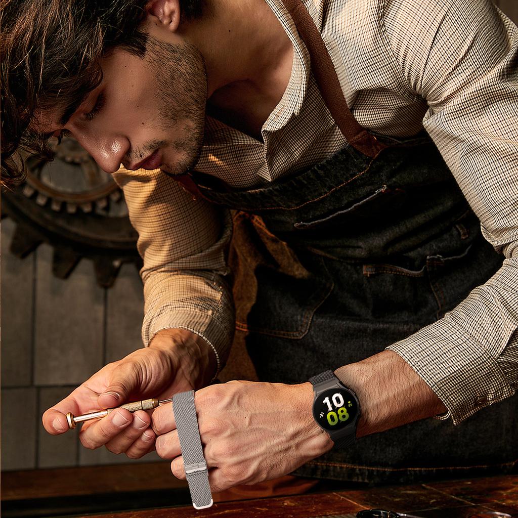 Без зазоров Нержавеющая сталь Ремешок для Samsung Galaxy Watch 6 5 4 40мм 44мм 6 4 Classic 43мм 47мм Металлический браслет для Galaxy 5Pro
