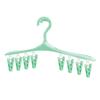 8/32Clamps Useful Multi-use Clothes Hanger Sock Racks Strong Load-bearing Long Lifespan Clothes Hangers