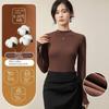 Women's Double-Sided German Velvet Warm Turtleneck Long-Sleeve Top