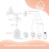 Breast Pump Accessories Compatible with Spectra Replacement Pump Parts 21mm Flange, Spectra Pump Parts S1 S2 Replacements Full Set 2 Set (Full