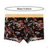 Трусы с принтом дракона, трусы, мужское нижнее белье, пляжная одежда, ночное белье, шорты 2XL