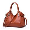 Fashion Soft Leather Handbag Large Capacity Women's Bag Shoulder Messenger Bag