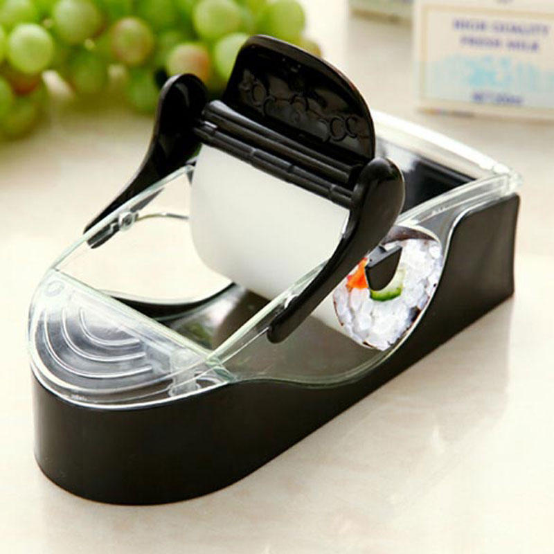 Kitchen Perfect Magic Roll Easy Sushi Maker Cutter Roller DIY Kitchen Perfect Onigiri Roll Tool HD