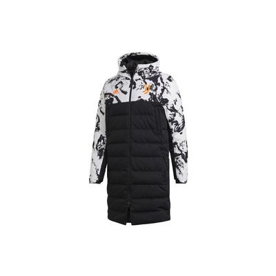 Juventus SSP Пуховик с капюшоном Мужская верхняя одежда Черный FT9924