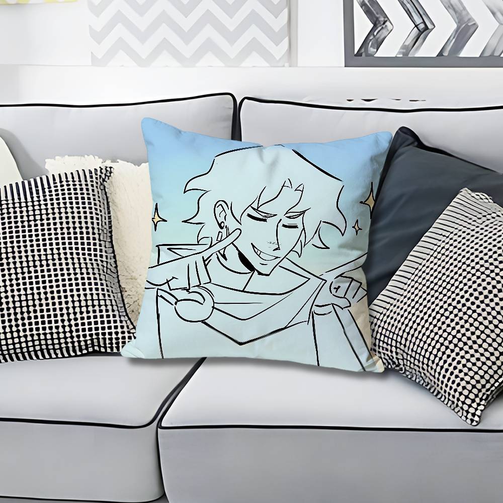 EEpic The Musical Anime Celebrity Merchandise AllMatch Printed Pillow Case Sofa Car Office Room Decoration Protector