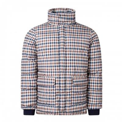 Мужская стеганая куртка Aquascutum в клетку