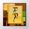 African Woman Painting