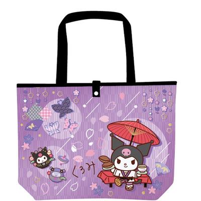 K Company Товары с персонажами Sanrio Складная Эко-сумка Kuromi (Японская серия) SAW-OE-KU