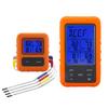 Wireless Meat Thermometer Digital Remote Grill Thermometer 4 Probes 9 Meat Modes