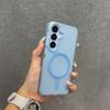 Магнитный ремешок Матовый чехол для Samsung Galaxy S26 Ultra S2 Edge S24 Plus A26 A36 A1 A16 Ремешок на руку Матовая крышка