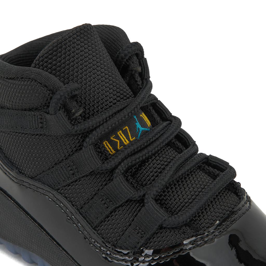 Air Jordan 11 Retro TD Gamma Blue 2025 Детские кроссовки Черный Varsity-Maize 378040-047