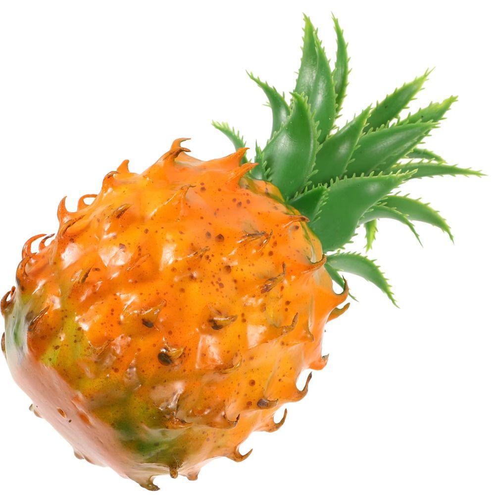 Decoration 3D Realistic Pineapple Ornament Plastics Pineapple Car Decoration Motorcycle
