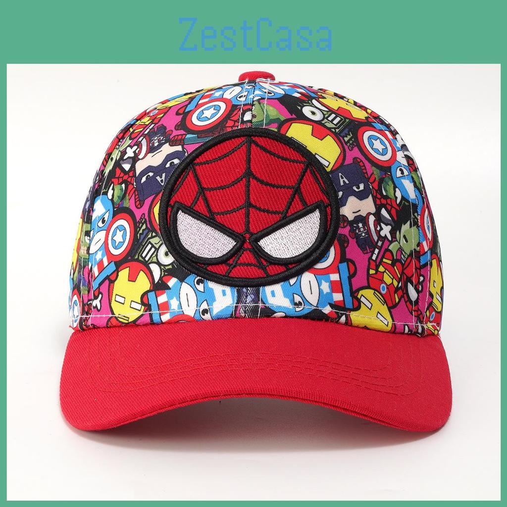Baseball Outdoor Cartoon Hat With Embroidery And Breathable Cotton
