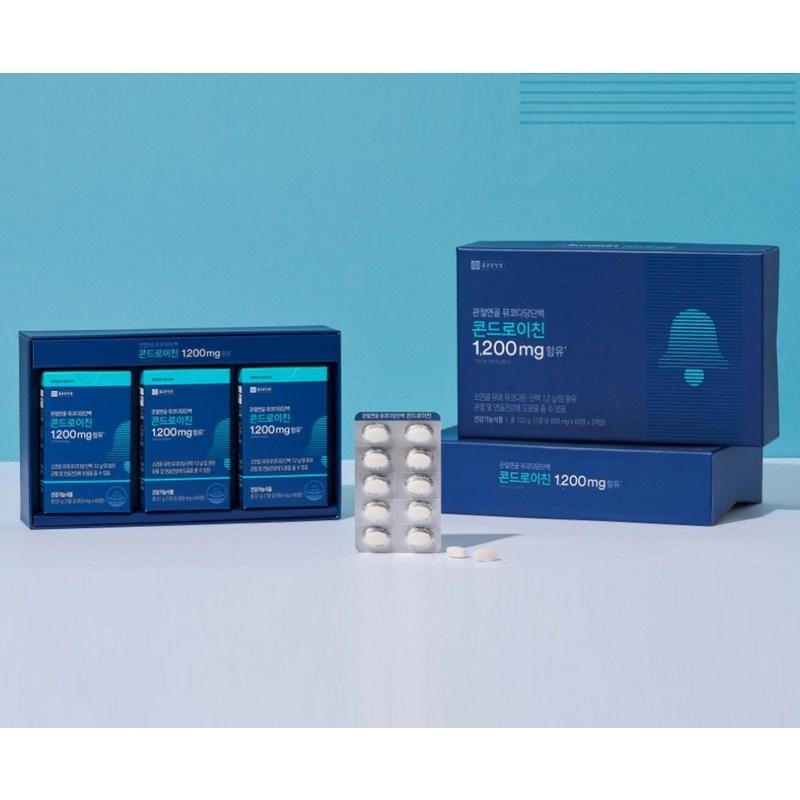 Chong Kun Dang Health Мукополисахарид белок хондроитин для суставов, 60 таблеток, 3 упаковки