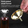 Stainless Steel Kitchen Funnel Oil Wine Spices Transfer Funnel Liquid And Dry