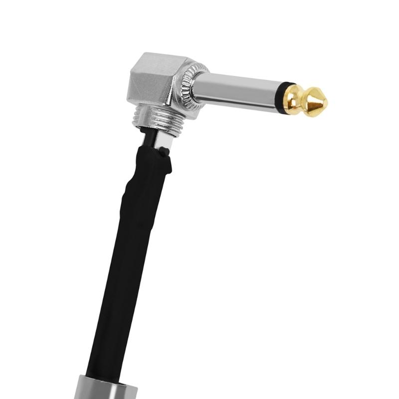 Guitar Effects Connection Cable 6.35 Monoblock Effects Connection Cable Shielded Monoblock Cable 15cm/30cm/50cm