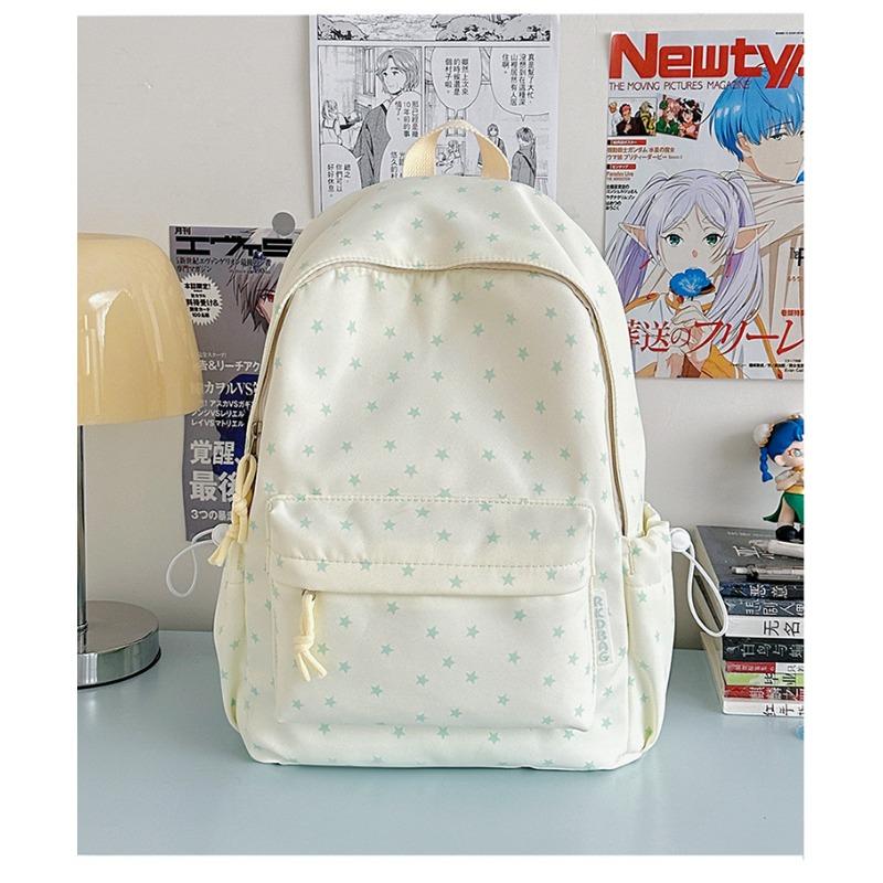 The New Schoolbag Is High-value, Fresh and Sweet, and the Star Backpack Is Lightweight and Large-capacity Backpack for Junior High School Students.