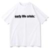 Nettspend Early Life Crisis Same T Shirt 2025 Fashion UnisexUnisex Clothing Cotton Clothes Graphic Tops Hight Quality T Shirts