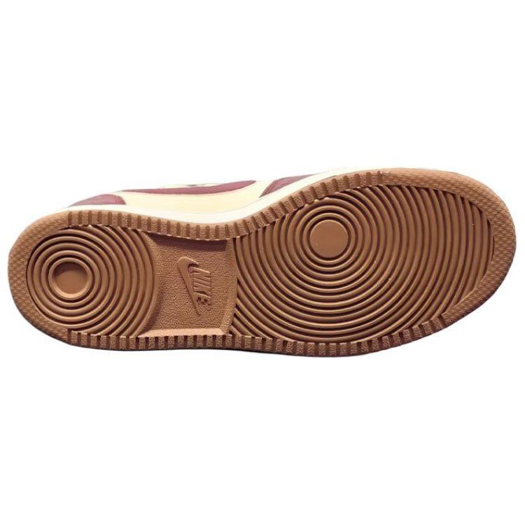 Nike Ebernon Low Premium Темно-красные мужские кроссовки Светло-хаки Парус IB4644-261