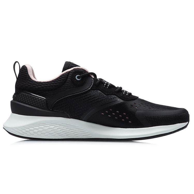 Кроссовки женские Li Ning Trendy Casual Shock Absorbing Low Top, черные AGLR056-4