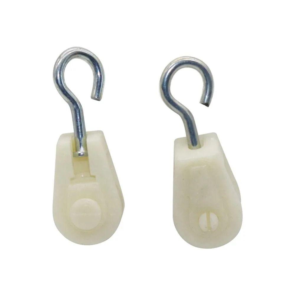 10Pcs Automatic Chicken Saterer Waterline Pulley Nylon Water Line Roller Poultry Breeding Supplies