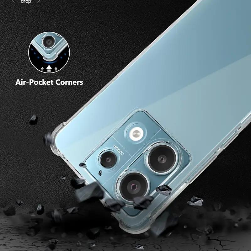 Мягкий прозрачный чехол для телефона с защитой от падения Aigbag Crystal для Redmi Note 13/Note 13 5G/Note 13 Pro 5G/13 Pro+ 5G POCO X6 M6 Pro Redmi 13 13C