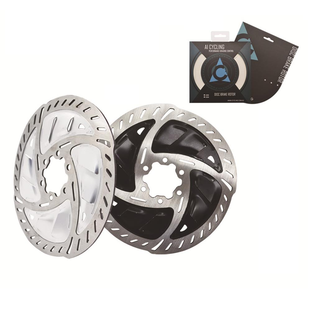 MTB Road Bicycle Cooling Fins Disc Brake Heat Dissipation Bike Rotor with Bolts