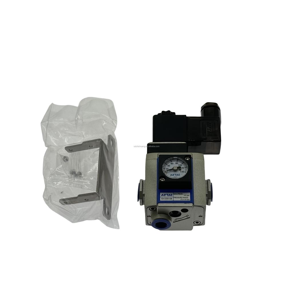 AIRTAC GV Series Slow opening valve GV200-08 GV200-06 F1GV300-08/10 GV400-15 GV20008JN /JF1 GV30010JN /JF1 GV40015JN /JF1
