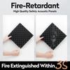 Звукопоглощающая пена 30x30 см 12-36 шт. Акустические пенопанели Звукоизоляция стен Студийная акустическая обработка Звукопоглощающий материал