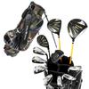 WORLD EAGLE Golf Club Set 11 Clubs Stand Bag 5Z-Black Men's [Right Handed/R] + WE-F-01 [Camouflage Black]