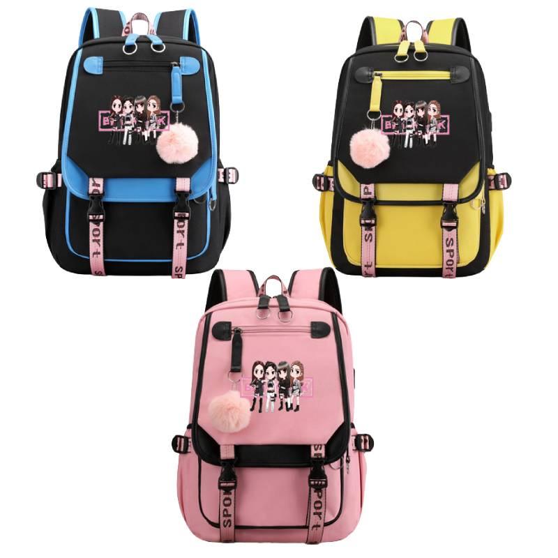 Рюкзак Blackpink Lisa Starry Sky на двойных плечевых лямках 36-55 л
