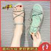 Wearing Cool Slippers Rhinestone Fashion 2021 Summer New Two Wear Sandals Platform Muffin Height Increase Internet Celebrity Slippers Women