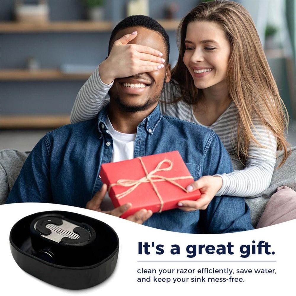 For Most Head Razors Shaving Razor Rinser Efficiently Shaver Rinse Stand for Men