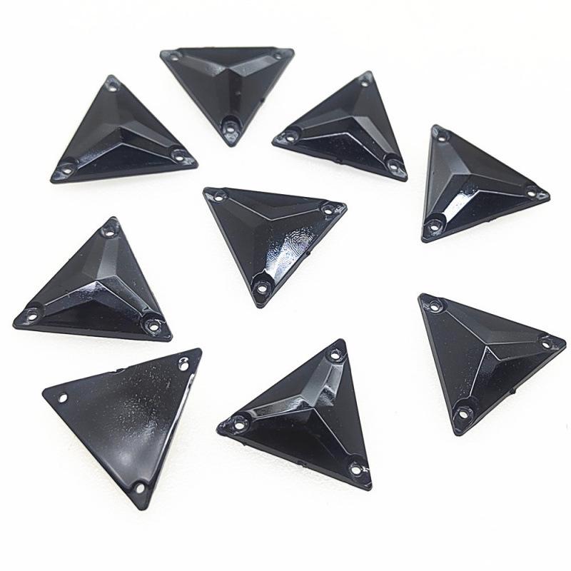 Hand-Sewn Rhinestone Dancewear Stickers, Irregular/Round Water Drop Shapes, Mixed Styles for Black Pool Competitions