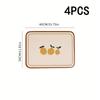 Placemat Heat Insulation Pad Creative Office Desk Decorative Coaster Washable Kitchen Table Mat Suitable for Dining Room Hotel