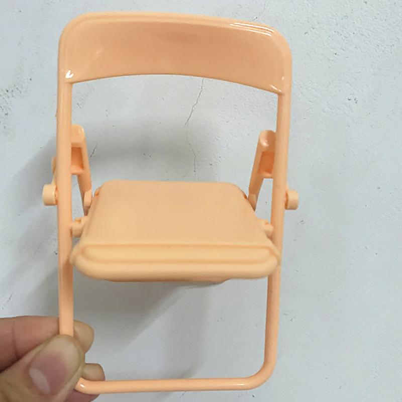 Folding Chair 12 Points Doll Folding Chair Casual Recliner Ducklings Lazy Watch Drama Mobile Phone Support Frame Accessories