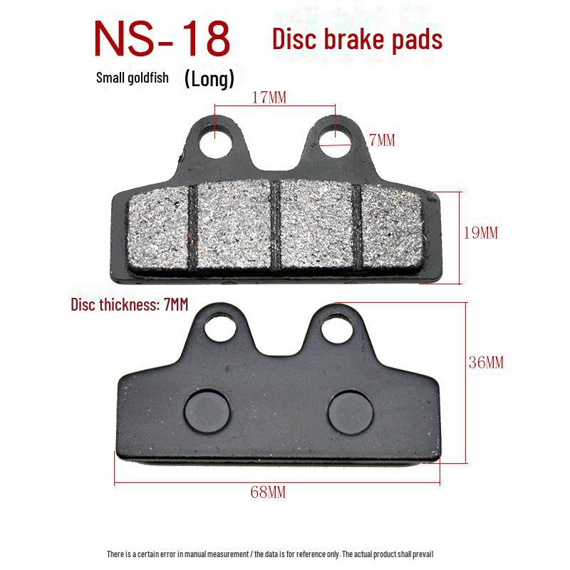 Колодки дискового тормоза для электромобиля, мотоцикла и гидравлический насос для скутера спереди и сзади