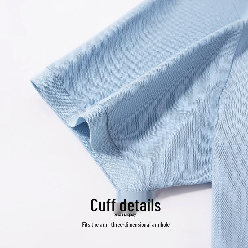 Мужская мягкая модальная рубашка-поло Hodo в стиле business casual с коротким рукавом
